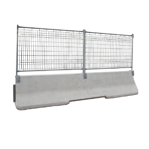 Clôture de chantier pour glissière de béton (jersey) 6'L x 52"H